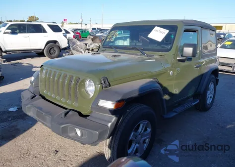 2021 Jeep Wrangler Sport S 4X4 z USA, uszkodzony, nr VIN 1C4GJXAG5MW827723